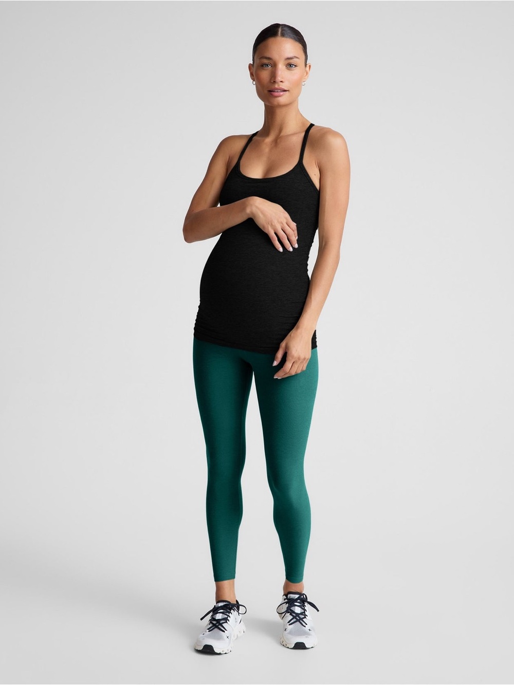 Beyond Yoga beyond the bump Spacedye™ Love the Bump Midi Maternity Leggings